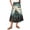 Navy, variant on EANJE Halloween Womens Casual Elastic Waist Drawstring Midi Skirt Print Vacation Style A Line Flowy Skirt for Daily Wear Dark Blue L