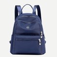 thumbnail image 4 of Sywqhk Bolso De Hombro Escolar De Nailon Resistente Al Agua, Mochila Informal Para Mujer (Azul Oscuro) Sywqhk Para estrenar, 4 of 4
