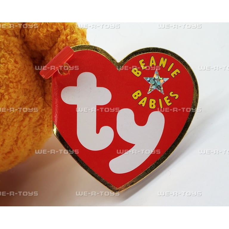 Ty Beanie Baby Plush Toy: Poopsie the Bear | Stuffed Animal | MWMT