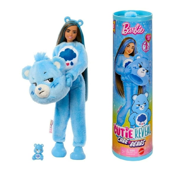 Muñeca Barbie Cutie Reveal Ositos Cariñositos Azul