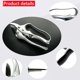 thumbnail image 3 of Anillos de acero inoxidable yuxing juego de 12 naranja rojo plata, 3 of 4