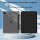 thumbnail image 3 of Adecuado para iPad 10.2, funda protectora mini456, funda rígida Pro12.9 pulgadas, funda de cuero para PC, triple pliegue con función de inactividad inteligente, 3 of 6