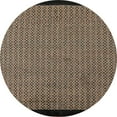 thumbnail image 1 of Ahgly Company Indoor Round Abstract Bakers Brown Abstract Area Rugs, 4' Round, 1 of 6