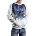 thumbnail image 2 of Stitch Hoodie with Pocket for Men Women Couple Gift, 2 of 7