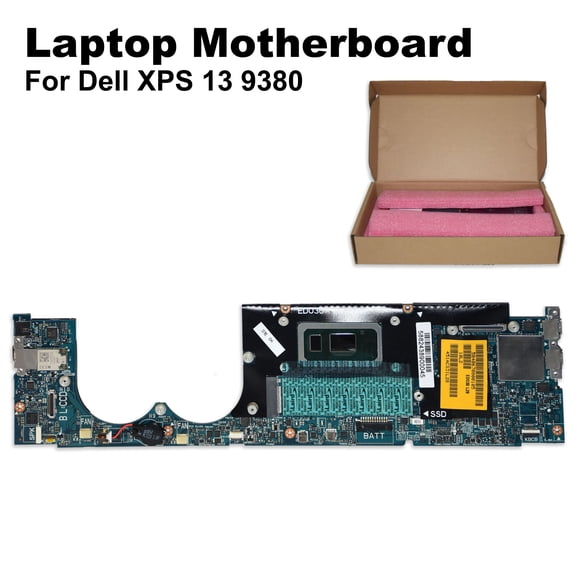 Pre-Owned Dell XPS 13 9380 Motherboard with i5-8365U, 1.6GHz, Quad-Core & 16GB LPDDR3  XDVJ0