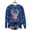 Navy, variant on Futezty Christmas Print Sweatshirt Sweatshirts for Women Merry Gifts