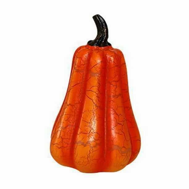 Halloween Pumpkin Glowing Resin Pumpkin Halloween Costume Props Desktop Ornaments
