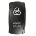 thumbnail image 3 of 12/24V Adjustable Cars Laser Etched LED Light Bar Rocker Switch Narva ARB Carling Style Dual Backlit, 3 of 6