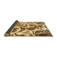thumbnail image 2 of Ahgly Company Indoor Square Abstract Brown Modern Area Rugs, 5' Square, 2 of 4
