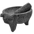 thumbnail image 1 of Molcajete Pitzotl de Piedra Volcánica Hermoso Molcajete en Forma de Cochinito CEMCUI Molcajete Pitzotl de Piedra Volcánica, 1 of 3