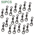 thumbnail image 1 of 10/20/50/100Pcs for Chod Swivel Size 8# Carp Fishing Ring Swivels 50Pcs, 1 of 6