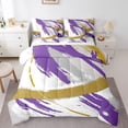 thumbnail image 1 of YST 7-Piece Gradient Abstract Comforter Set, Brush Strokes Oil Painting, Full Size, Ombre Graffiti Bedding Set, 1 of 4