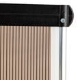 thumbnail image 5 of 120"x40" Window Door Awning Canopy, Polycarbonate Cover Entry Door Outdoor Window Awning Exterior, UPF 50+, Front Door Overhang Awning for Sun Shutter Brown & Black, 5 of 15