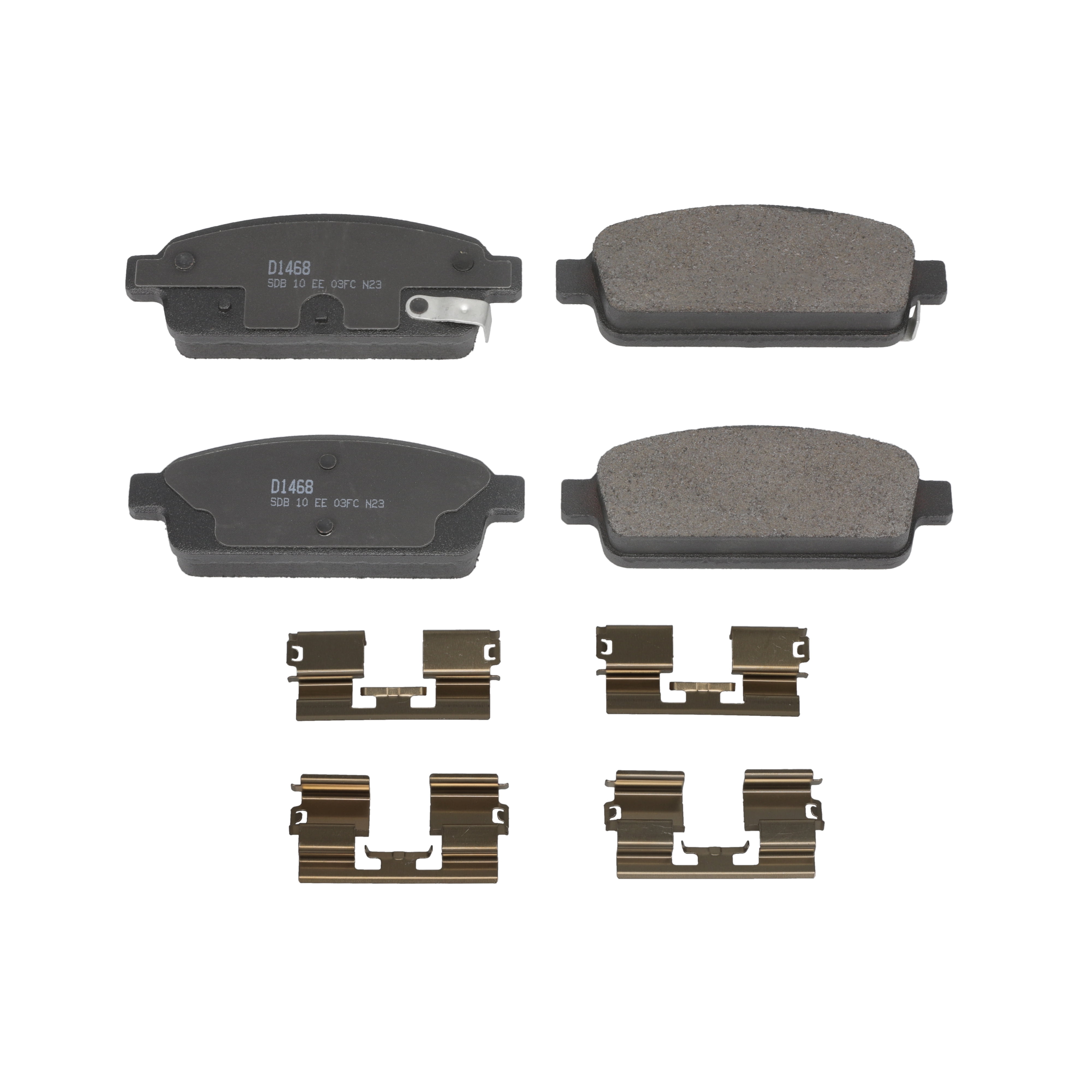 Winstop Brake Pad Set, Rear WS.1468.0.M, Chevrolet Cruze 2015-2011