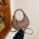 thumbnail image 4 of Modernas Bolsas Cuero PU Femenino Elegante Bolso Creciente Muna, 4 of 9