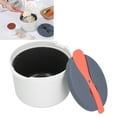 thumbnail image 3 of Microwave Rice Cooker, Household Microwave Oven Rice Cooker 2-Layer Rice Steamer Easy-To-Use, High Temperature  Steam Pot, 3 of 8