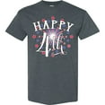 thumbnail image 3 of Inktastic Happy 4th Fourth of July Firework T-Shirt, 3 of 5