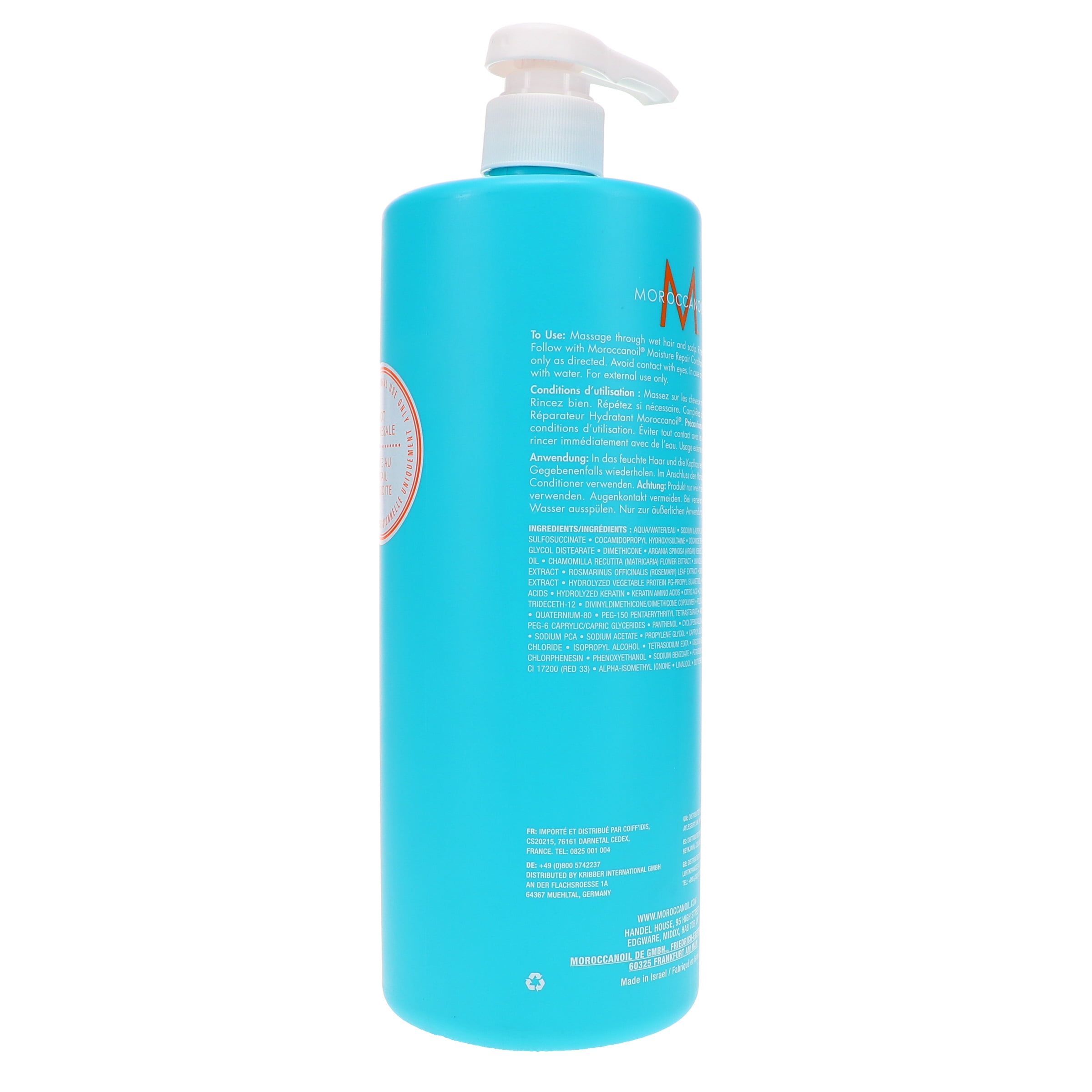 Moroccan Oil Moisture Repair Shampoo, 33.8 oz