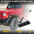 thumbnail image 2 of Panel de Control de Clima de Calefacción A/C Unique Bargains para Jeep Wrangler TJ 13 Pines Duradero No.55037473AB 1 Juego, 2 of 7