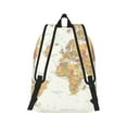 thumbnail image 2 of Yiaed World Map 1 Print Backpack, Premium Laptop Backpack, Travel Backpack for Women, Lightweight Backpacks, Comfortable Back Pack-Small, 2 of 7