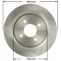 Bendix PRT6150 Premium Brake Rotor