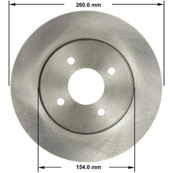 Bendix PRT6150 Premium Brake Rotor
