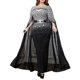 thumbnail image 2 of Vestido sexy con degradado en la cadera Vestido sexy con degradado en la cadera con salpicaduras de oro, 2 of 2