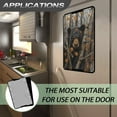 thumbnail image 6 of FUIALDOLG RV Door Window Shade Cover, Sun Blackout Fabric for UV Rays Protection for Camper Privacy Entrance Forest Black Bear Pattern (17.3x26 inch), 6 of 7