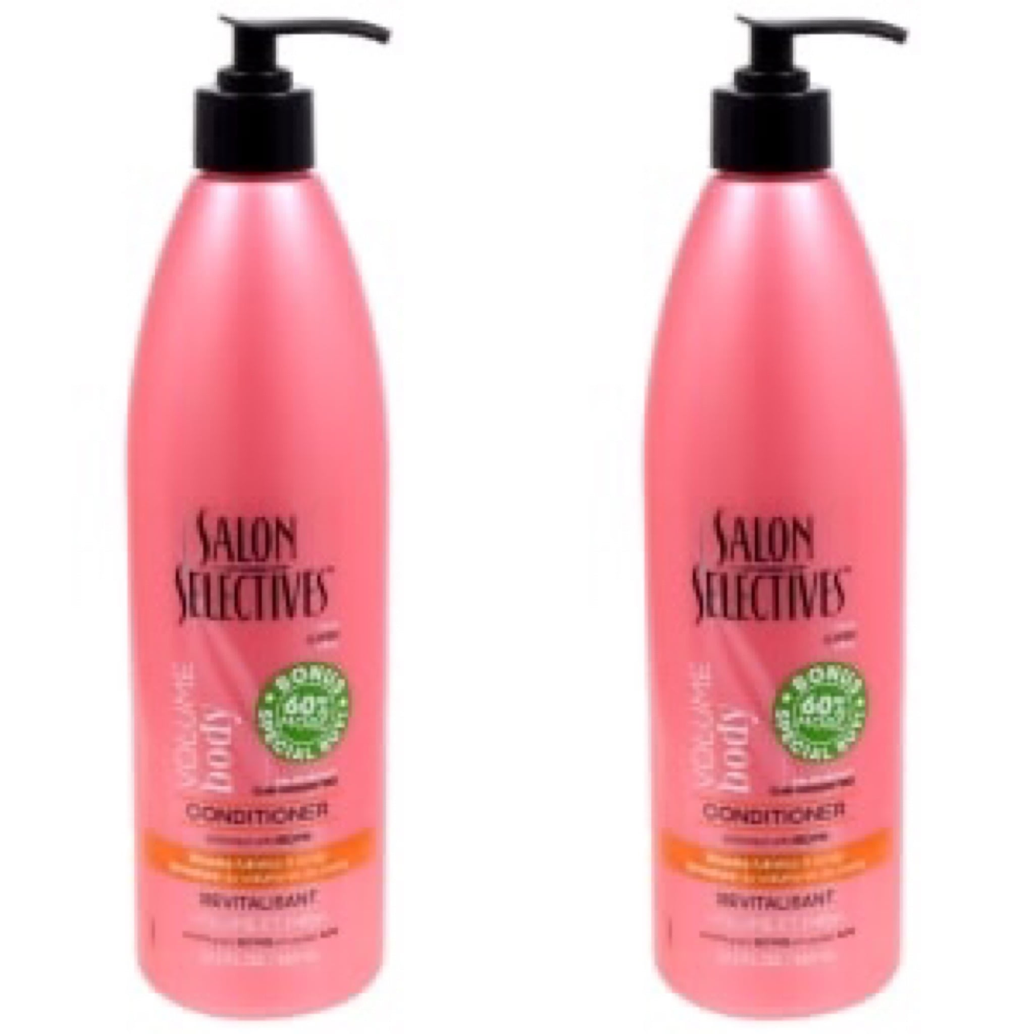 2 Salon Selectives Volume Body Conditioner Revitalisant With Biotin