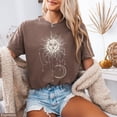 thumbnail image 5 of Widow Bay Patricia Shirt, Celestial Sun Graphic T-Shirt, Mystic Sun and Moon Tee, Vintage Cottagecore Witchy Shirt, 5 of 6