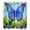 style-5, variant on Blue Dolphin in Space Luxury Window Curtains Blinds for Living Room Bedroom Bathroom Kicthen Door Home Decor 2 Panels