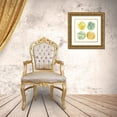 thumbnail image 3 of Vess, June Erica 20x20 Gold Ornate Wood Framed with Double Matting Museum Art Print Titled - Planetary I, 3 of 4