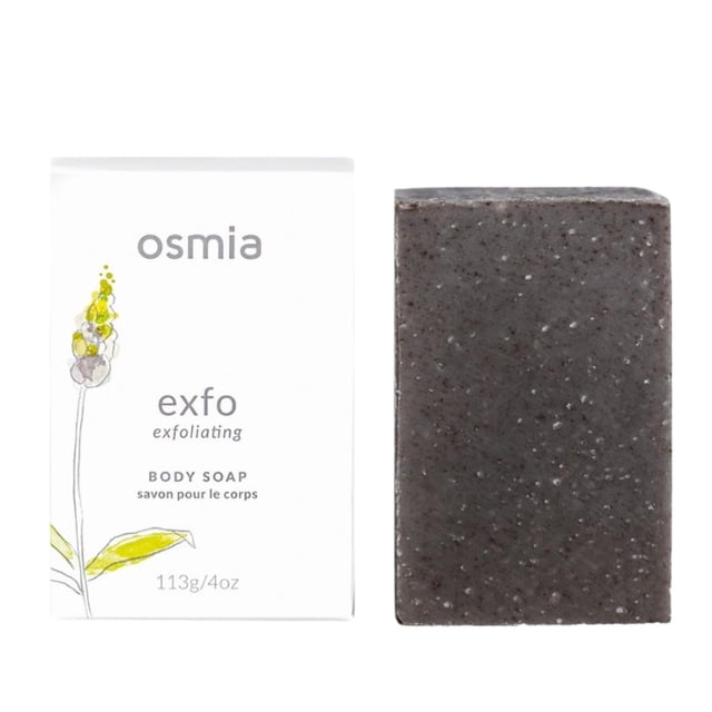 Osmia - Jabón Corporal Natural Exfo | Belleza limpia para una piel sana (4 oz | 113 g)