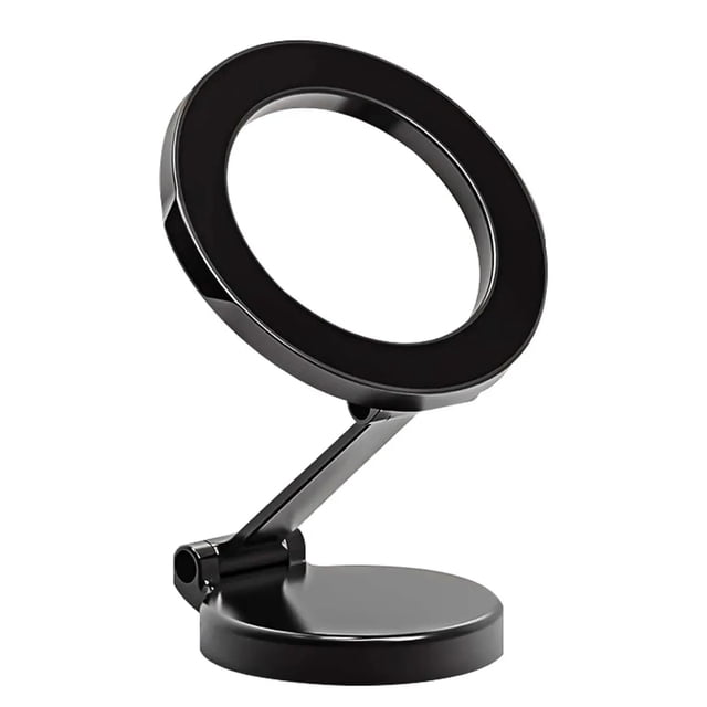 Soporte magnético plegable para móvil para coche; soporte con ventosa y rotación de 360 grados; soporte para móvil y navegador de coche; soporte antivibraciones