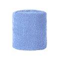 thumbnail image 3 of Soidarity Muñequera deportiva Muñequera absorbente de sudor Muñequera elástica unisex para niños adultos, azul lago claro lago azul claro 20piezas, 3 of 6