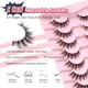 thumbnail image 3 of Pestañas postizas Siligli Natural Cat Eye 15 mm, 7 pares, 3 of 8