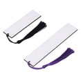 thumbnail image 2 of Sublimation Blanks Bookmark, Sublimation Blanks Products Moderate Hardness Smoother Surfaces Multi Purpose With Tassels For Gift Labels, 2 of 8