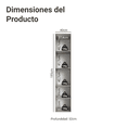 thumbnail image 2 of Alacena Armario Despensero Madesa Nice 40cm Crema, 2 of 5
