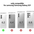 thumbnail image 2 of Gradient Magnetic for Samsung Galaxy S21 5G Phone Case, Compatible with MagSafe, Upgraded Camera Lens Film Protection Shockproof Matte Cases for Galaxy S21 6.2" (Green Blue), 2 of 11