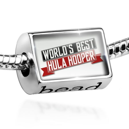Bead Worlds Best Hula Hooper Charm Fits All European (Best Hula Hooper In The World)