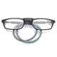 thumbnail image 3 of Gafas de lectura de alta calidad con absorción magnética TR, para colgar en el cuello, gafas de lectura divertidas, 3 of 4