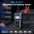 thumbnail image 4 of Probador de baterías para escáner OBD2 TOPDON AL500B con diagnóstico completo, 4 of 8