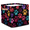 Multicolor 3, variant on CURLYOOT Dog Cat Paw Print Cube Storage Bin, 13 x 13 x 13 Storage Cube Bins for Organizing, Fabric Foldable Baskets with Handles for Closet, Shelves, Clothes