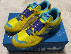 atmos × adidas Originals ZX8000 G-SNK10 URA Yellow Blue