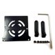 thumbnail image 1 of Asiento fijo de placa de acero duradera Tholdsy RCGOFOLLOW Negro, 1 of 6