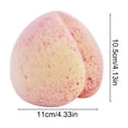 thumbnail image 3 of Realistic Artificial Peaches Fake Fruits, Peach Squishy Decor for Kitchen Cabinet, Lifelike Artificial Fruit That Look Real, Peach Decor Photography Props, 3 of 6