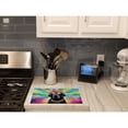 thumbnail image 4 of Black Labrador Hippie Dawg Glass Cutting Board Large 12 in x 15 in, 4 of 5