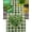 St. Patricks Day3962, variant on St. Patricks Day Table Runner 13x90 Inches Long Green Clover Hat Runner for Table Green White Stripe Table Runners Cotton Linen Dresser Scarf for Kitchen Coffee Dining Spring Holiday Party Decor