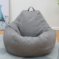 thumbnail image 2 of Bean Bag Sofa Cover Only - Fabric Material - without Filler - Single Size, 2 of 10