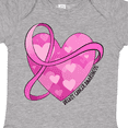 thumbnail image 4 of Inktastic Breast Cancer Awareness- Pink Ribbon Around Heart Boys or Girls Baby Bodysuit, 4 of 5